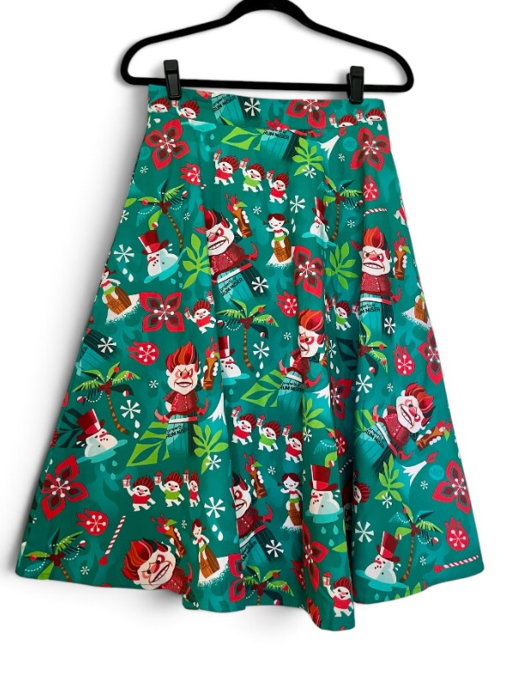 Jeff Granito Rum Heat Miser Size Medium Swing Skirt